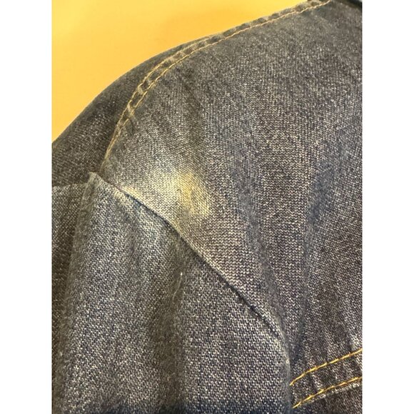 Eddie Bauer Expedition Quilted-Lined Denim Jacket – Made in USA – See Measure - Picture 14 of 15